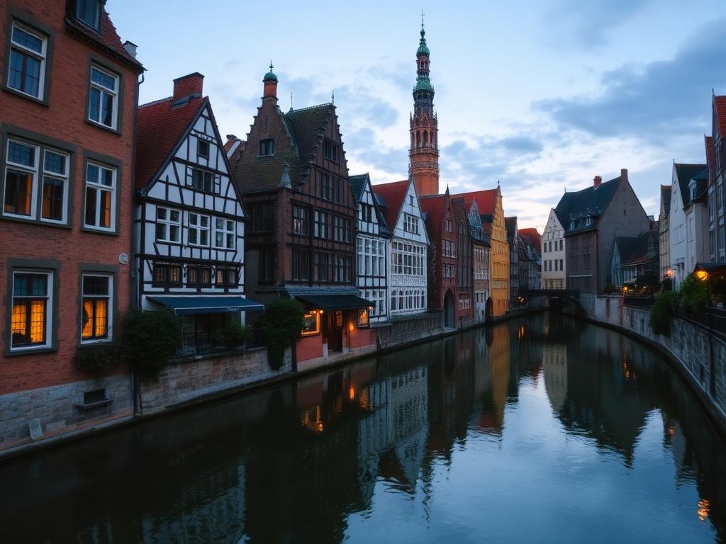 Brujas, Ámsterdam y Hamburgo